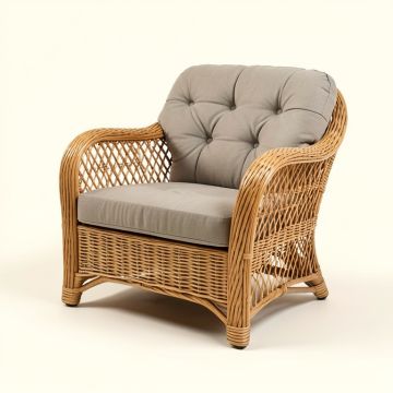 Benahid 42 '' Wide Tufted Polyester Papasan Chair (synthetic illustration; no displayed measurements)