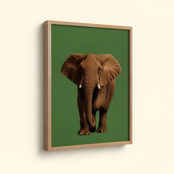 The Elephant Graphic Art (synthetic illustration; no displayed measurements)