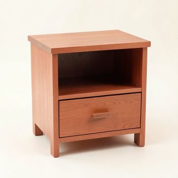 Dawn Crossing Nightstand - Terracotta (synthetic illustration; no displayed measurements)