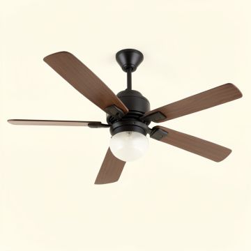 52 '' Morrow 5 - Blade Caged Ceiling Fan With Light Kit Included (synthetic illustration; no displayed measurements)