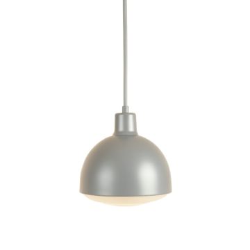 Linden Bridge Pendant Light Suspended From One Plain Cable - Gray