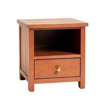 Clay Bend Nightstand - Terracotta