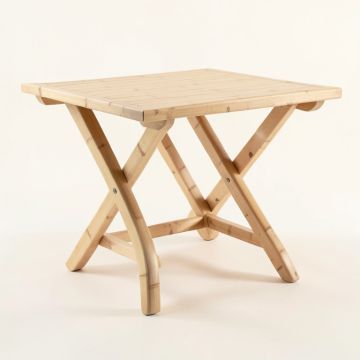 Ridge Crest Patio Table - Beige (synthetic illustration; no displayed measurements)