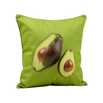 Avocados 3 Throw Pillow (synthetic illustration; no displayed measurements)