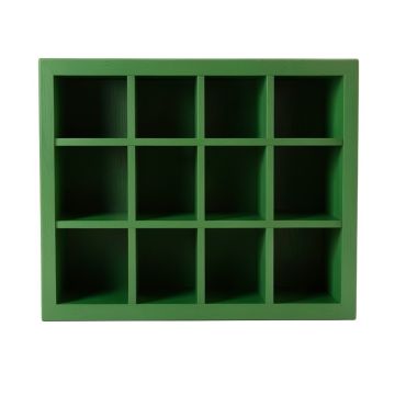 Vale Bluff Empty Mug-Storage Cabinet Insert - Green