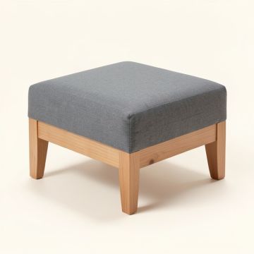 Hudak Footstool 25 '' Rectangle Standard Ottoman (synthetic illustration; no displayed measurements)