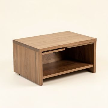 Casee Solid Wood Coffee Table With Storage (synthetic illustration; no displayed measurements)