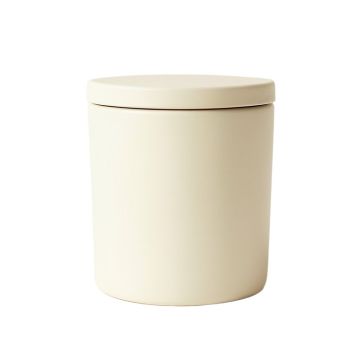 Lake Arc Storage Canister With Lid - Cream