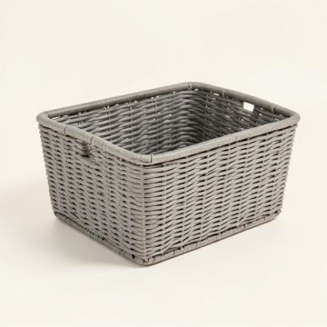 Holly Arc Empty Storage Basket - Gray (synthetic illustration; no displayed measurements)