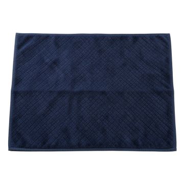 Brook Bend Bath Mat - Navy