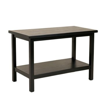 Clay Branch Empty Workshop Workbench - Black (synthetic illustration; no displayed measurements)