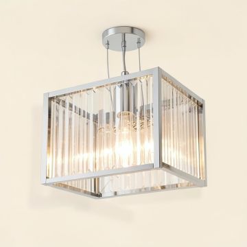 Griffey Unique Statement Square Rectangle Chandelier (synthetic illustration; no displayed measurements)