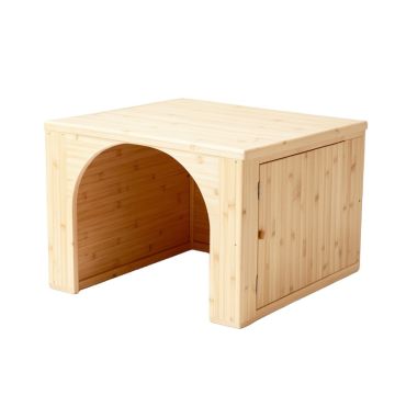 Dawn Dale Empty Furniture-Style Litter Enclosure - Ivory