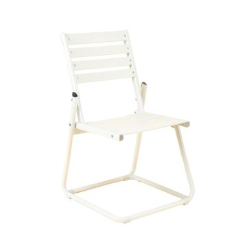 Birch Crossing Folding Outdoor Chair - White