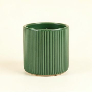Dune Branch Empty Candle Holder - Green (synthetic illustration; no displayed measurements)