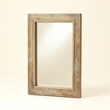 Swenson Rustic Distressed Vanity Mirror (synthetic illustration; no displayed measurements)