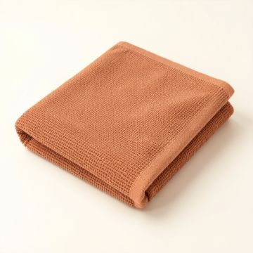 Moss Crossing Bath Towel - Terracotta (synthetic illustration; no displayed measurements)