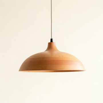 Willow Branch Pendant Light Suspended From One Plain Cable - Terracotta (synthetic illustration; no displayed measurements)