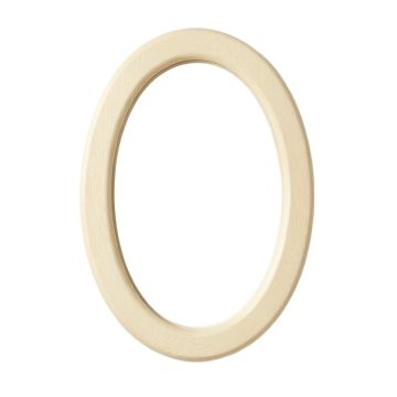 Slate Arc Framed Wall Mirror - Cream