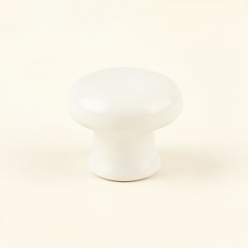 Harbor Crossing Cabinet Knob Without Packaging - White (synthetic illustration; no displayed measurements)