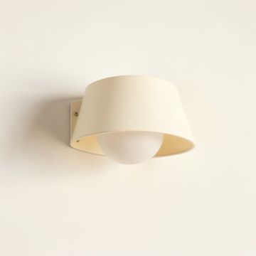 Briar Bridge Wall Sconce Mounted On A Plain Wall - Ivory (synthetic illustration; no displayed measurements)