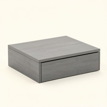 Aspen Edge Desktop Monitor Riser - Gray (synthetic illustration; no displayed measurements)