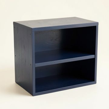 Brook Bridge Low Toy Storage Unit - Navy (synthetic illustration; no displayed measurements)