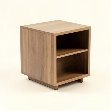 Lorraine End Table With Storage (synthetic illustration; no displayed measurements)