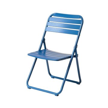 Stone Bridge Folding Outdoor Chair - Blue