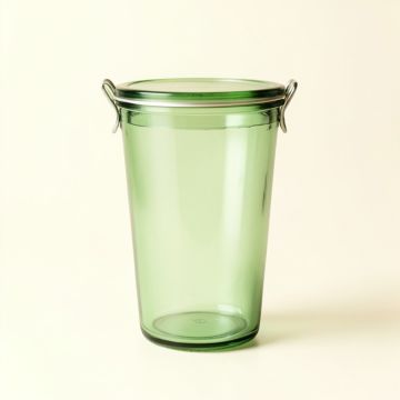 Alder Bend Storage Canister With Lid - Green (synthetic illustration; no displayed measurements)