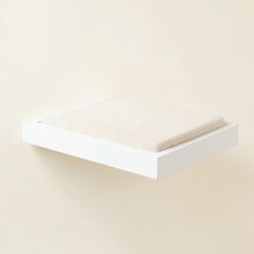 Dawn Arc Wall-Mounted Cat Perch (synthetic illustration; no displayed measurements)