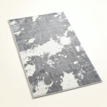 Mittler Grey/White Abstract Rug (synthetic illustration; no displayed measurements)