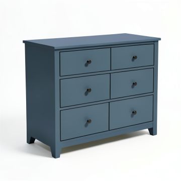 Arushi 6 Drawer Double Dresser (synthetic illustration; no displayed measurements)