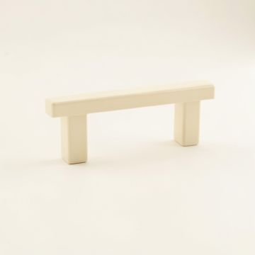 Meadow Brook Cabinet Handle Without Packaging - Ivory (synthetic illustration; no displayed measurements)