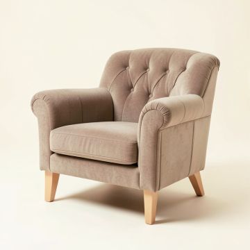 Briela 28.5 '' Wide Tufted Armchair (synthetic illustration; no displayed measurements)