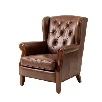 33.5 '' Wide Tufted Wingback Chair