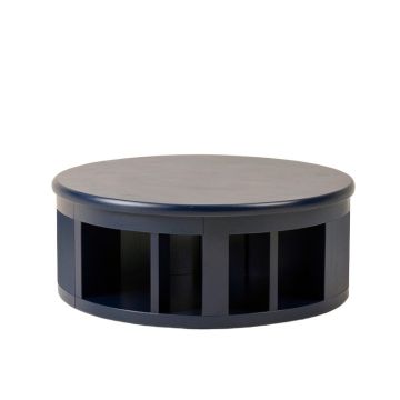 Cove Bluff Shoe Storage Bench - Navy