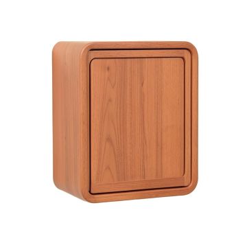 Maple Dale Wall-Mounted Entry Cabinet - Terracotta