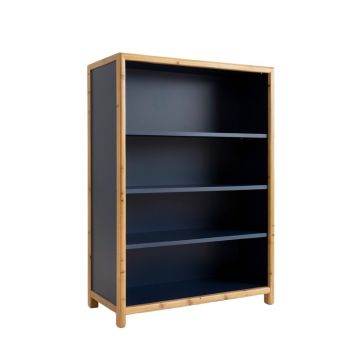 Laurel Bridge Freestanding Bookcase - Navy