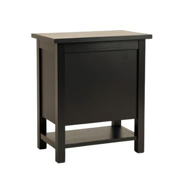 Oak Dale Freestanding Laundry Folding Counter - Black