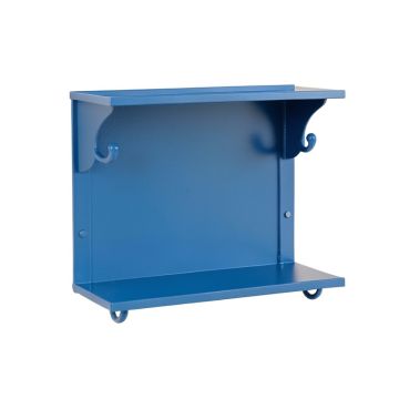 Lake Brook Wall-Mounted Entryway Organizer Shelf - Blue