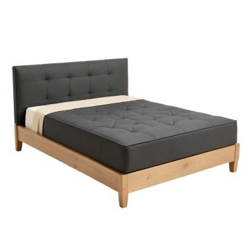 Avdesh King Tufted Platform Bed