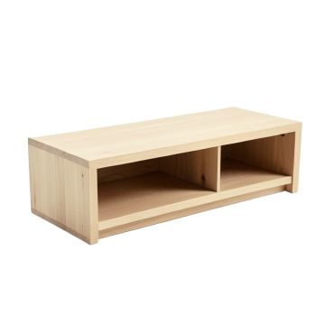 Dune Canyon Shoe Storage Bench - Beige