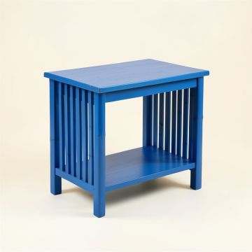 Cedar Bridge Small Writing Desk - Blue (synthetic illustration; no displayed measurements)