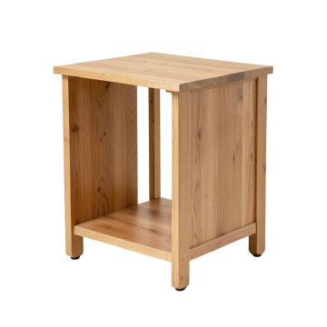 Sondrio Kitchen Cart Solid Wood