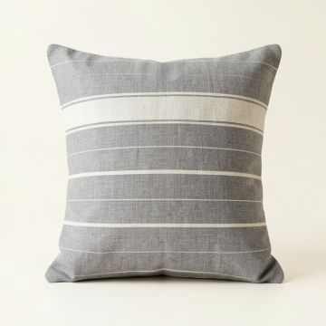 Hill Bend Filled Accent Pillow - Gray (synthetic illustration; no displayed measurements)