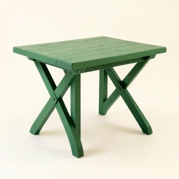 Cedar Arc Patio Table (synthetic illustration; no displayed measurements)