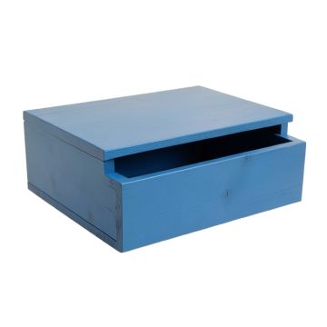 Flint Crest Under-Desk Drawer Unit - Blue
