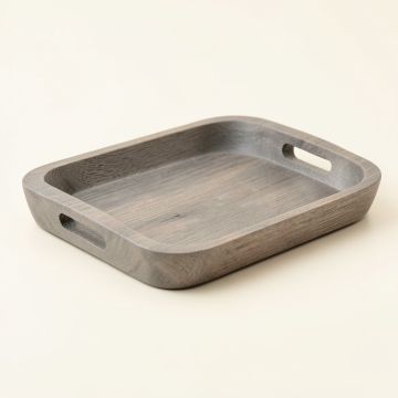 Ridge Brook Serving Tray - Gray (synthetic illustration; no displayed measurements)