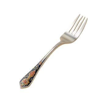 Aneeqah The Mughal Aakar Hand-Painted Dinner Fork